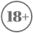 18+ logo